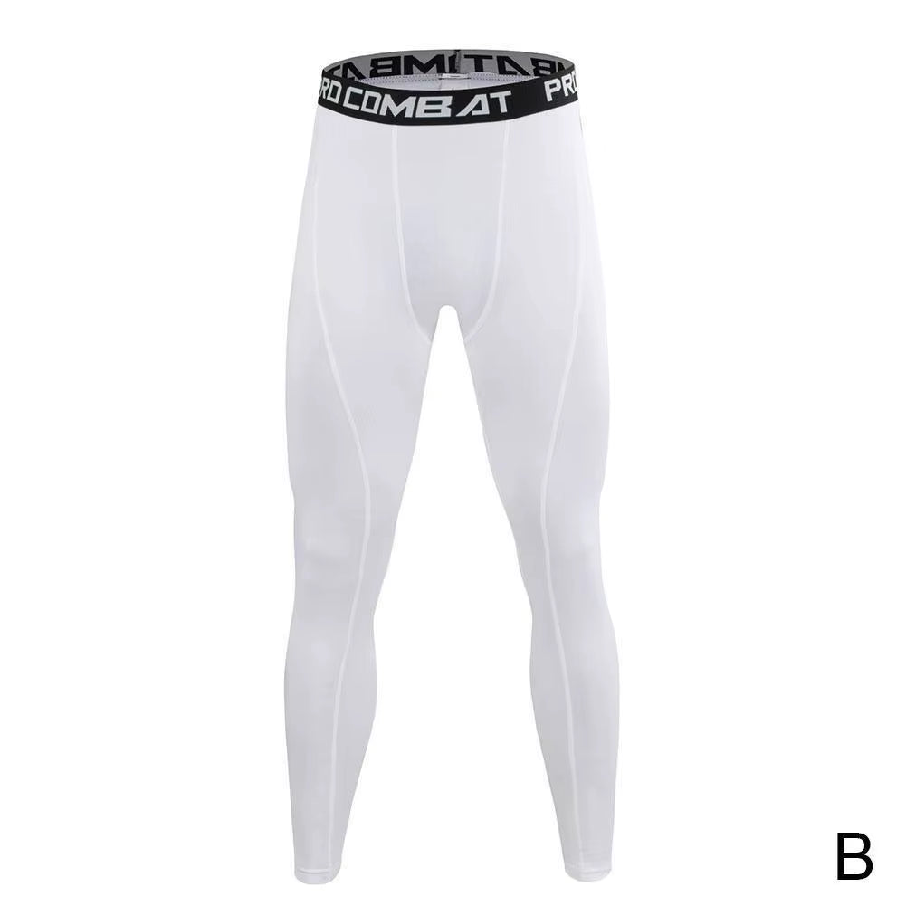 New Men'S Compression Pants Male Tights Leggings for Running Training Sport Fitness Quick Dry Fit Joggings Workout Trousers