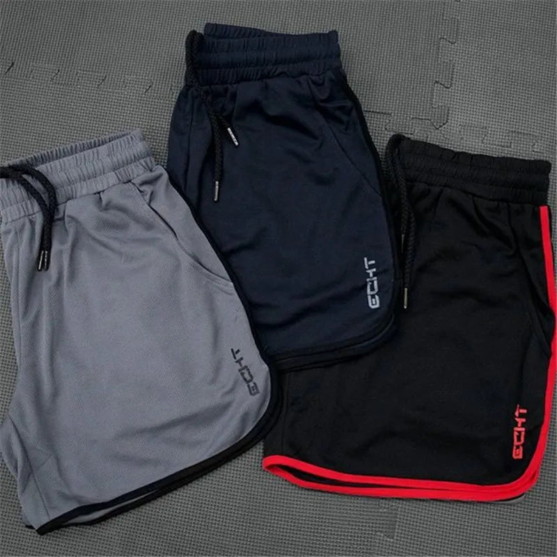 2024 NEW Summer Running Shorts Men Sports Jogging Fitness Shorts Quick Dry Mens Gym Men Shorts Mesh Gyms Shorts Men'S Sweatpants
