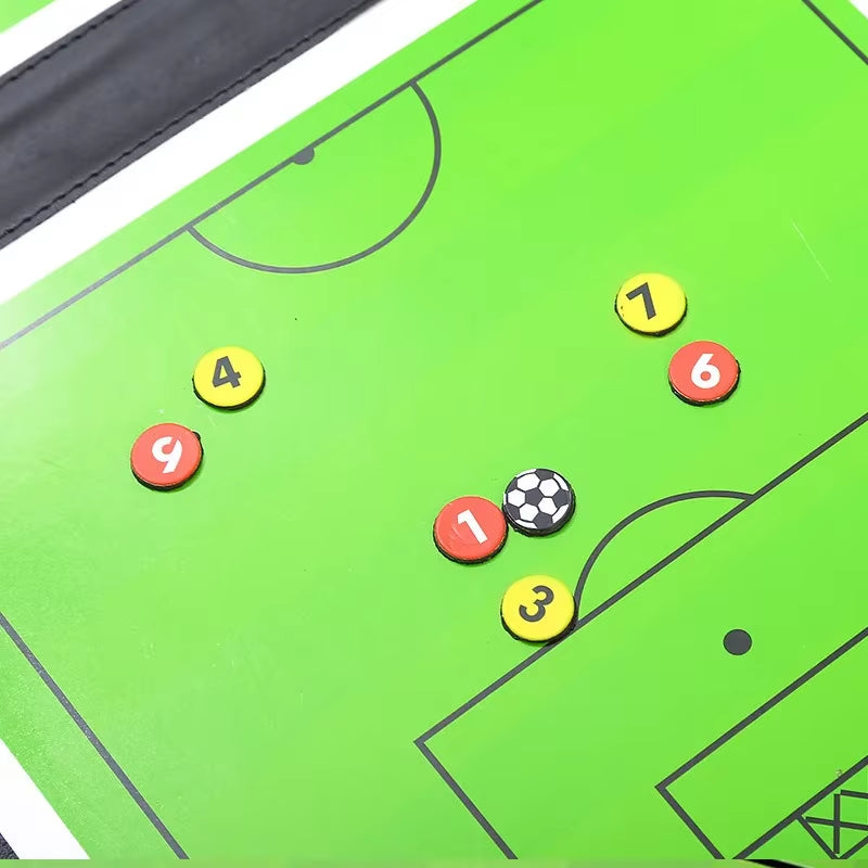 54Cm Foldable Magnetic Tactic Board Soccer Coaching Coachs Tactical Board Football Game Football Training Tactics Clipboard Hot