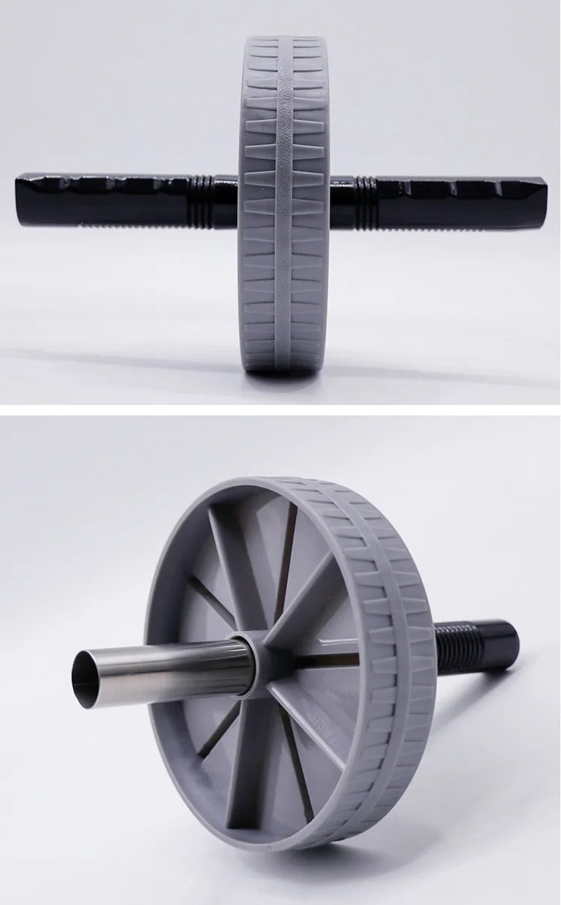 Ab Roller Wheel Exercise Equipment Core Strength Training Fitness Home Gym UK