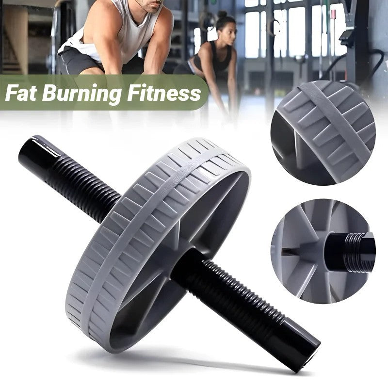 Ab Roller Wheel Exercise Equipment Core Strength Training Fitness Home Gym UK