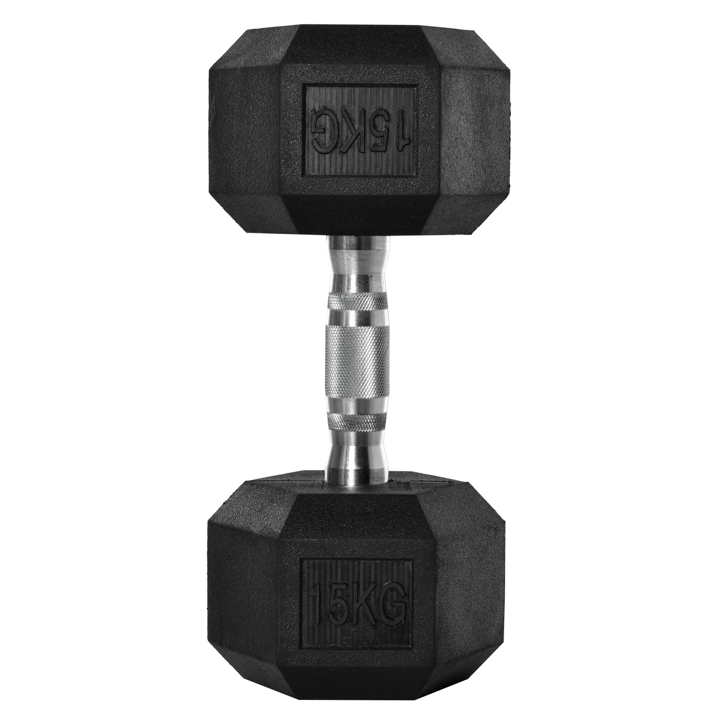 Single Rubber Hex Dumbbell Encased Ergo Weights Home Exercise Gym Fitness