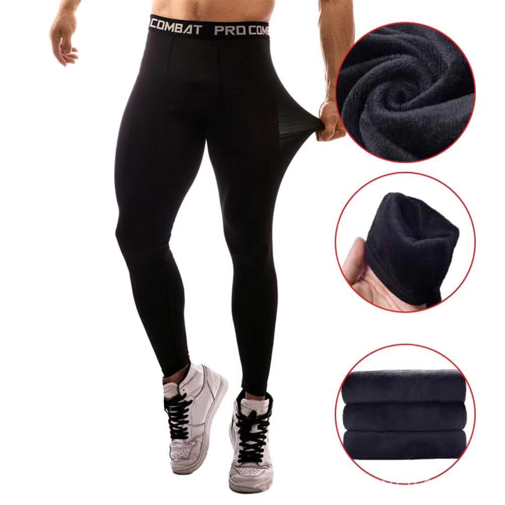 New Men'S Compression Pants Male Tights Leggings for Running Training Sport Fitness Quick Dry Fit Joggings Workout Trousers