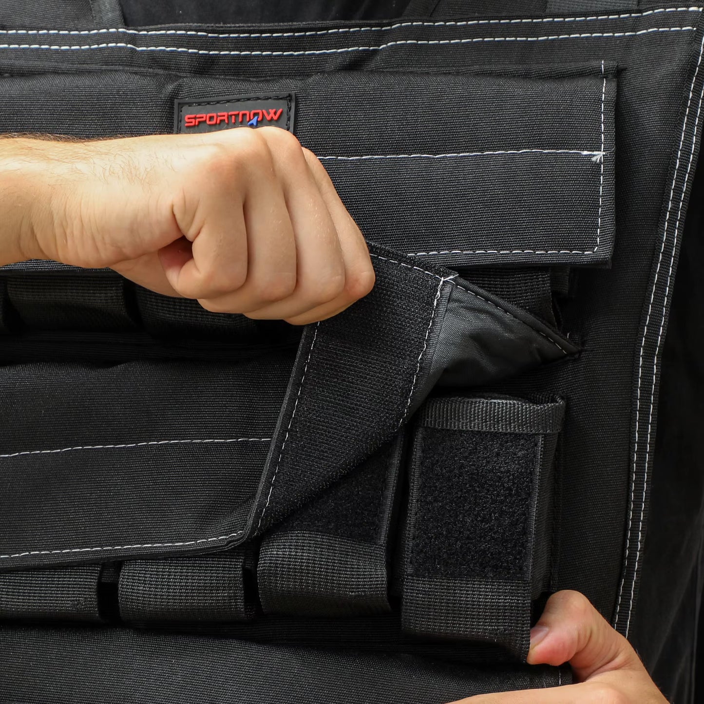 15KG Adjustable Weighted Vest for Men and Women, Weight Vest with 15 Metal Weights
