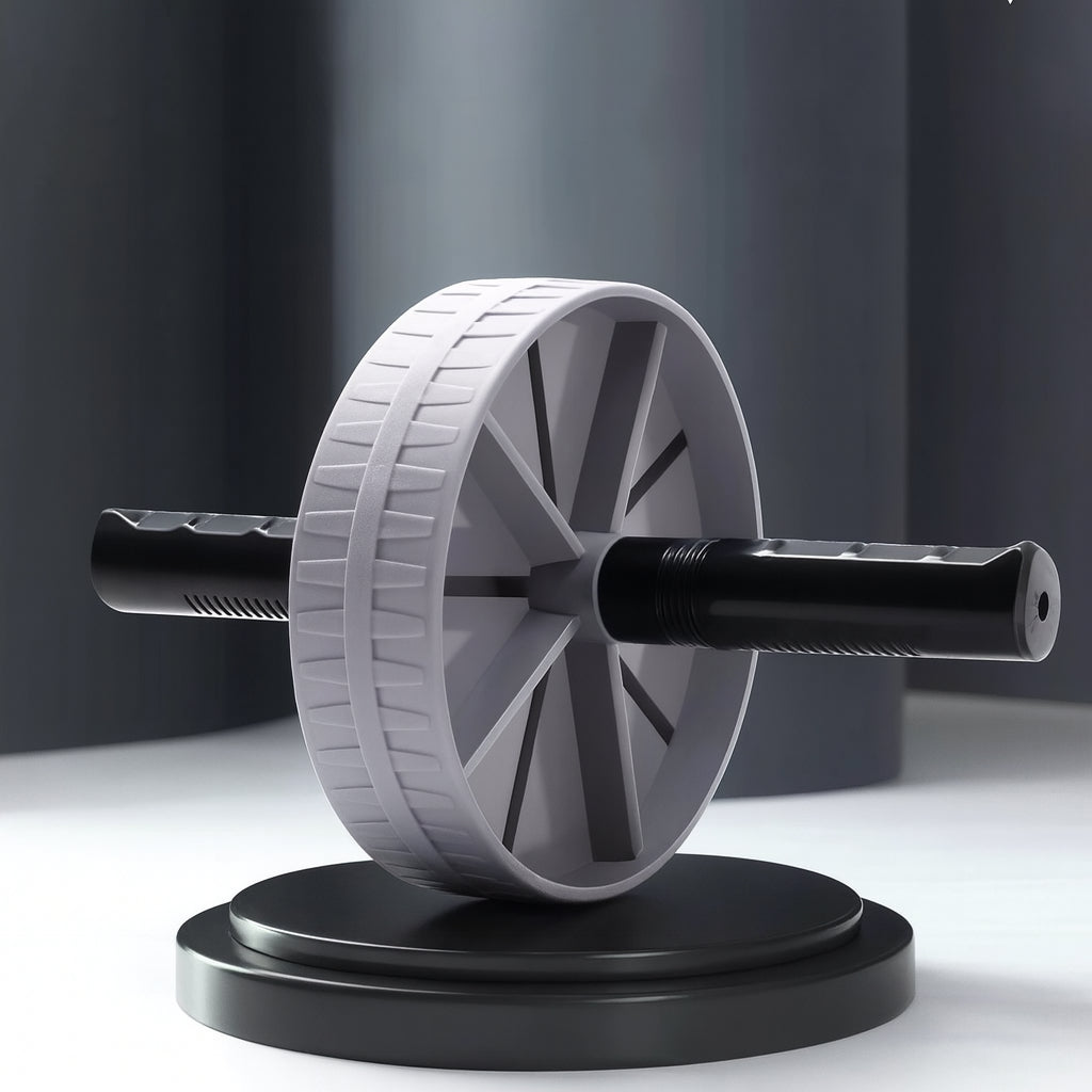 Ab Roller Wheel Exercise Equipment Core Strength Training Fitness Home Gym UK