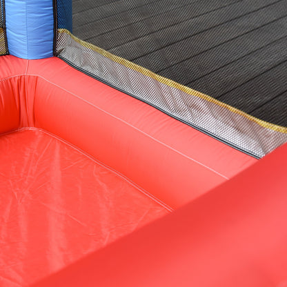 Multi-Activity Bouncy Castle, with Blower, Kids Bounce House, Multicoloured