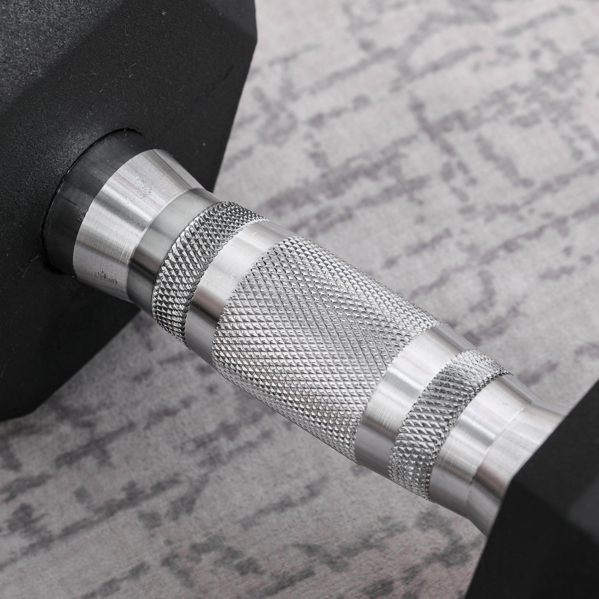 Single Rubber Hex Dumbbell Encased Ergo Weights Home Exercise Gym Fitness