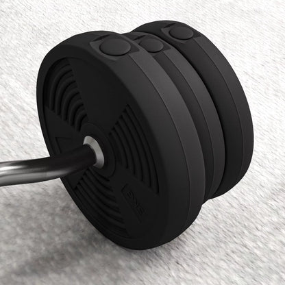 25Kg Barbell Weights Set, Adjustable Gym Weights up to 80Kg with 4Ft Curl Bar and Non-Slip Handle for Home Gym