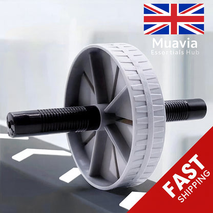 Ab Roller Wheel Exercise Equipment Core Strength Training Fitness Home Gym UK