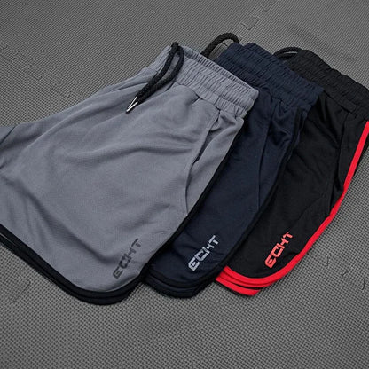 2024 NEW Summer Running Shorts Men Sports Jogging Fitness Shorts Quick Dry Mens Gym Men Shorts Mesh Gyms Shorts Men'S Sweatpants