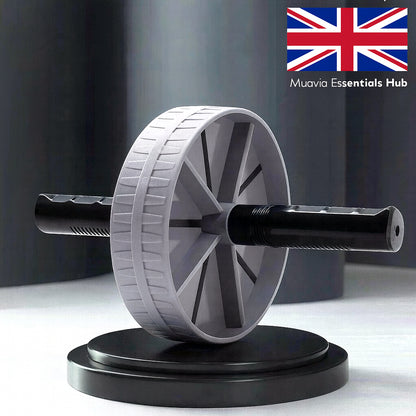 Ab Roller Wheel Exercise Equipment Core Strength Training Fitness Home Gym UK